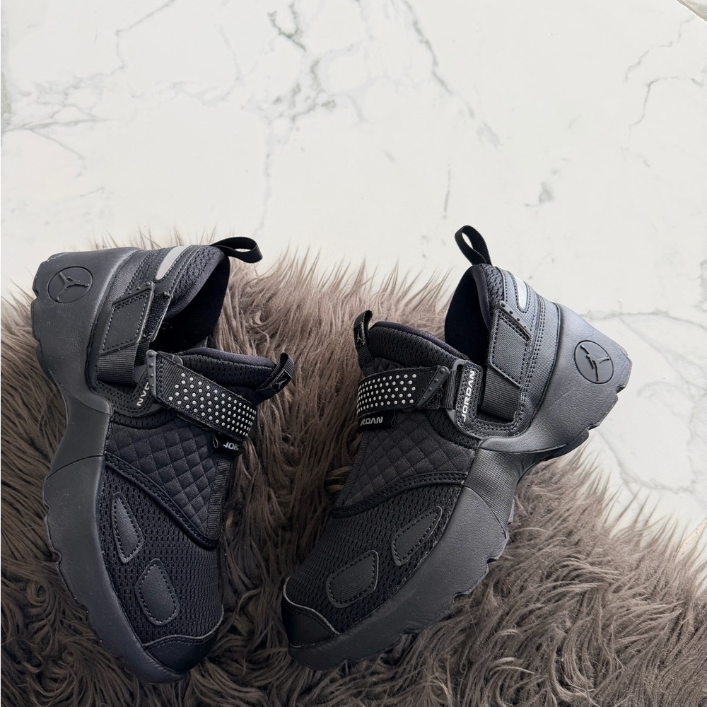 Jordan Black Athletic Slip-On Sneakers - Picture 7 of 9